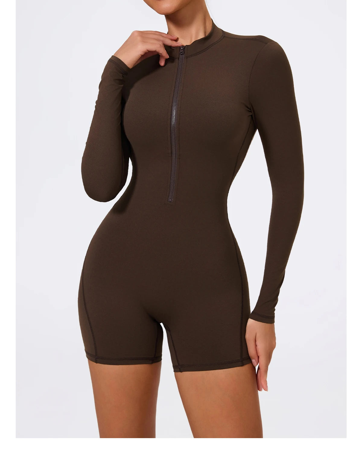 SculptZip Activewear Jumpsuit