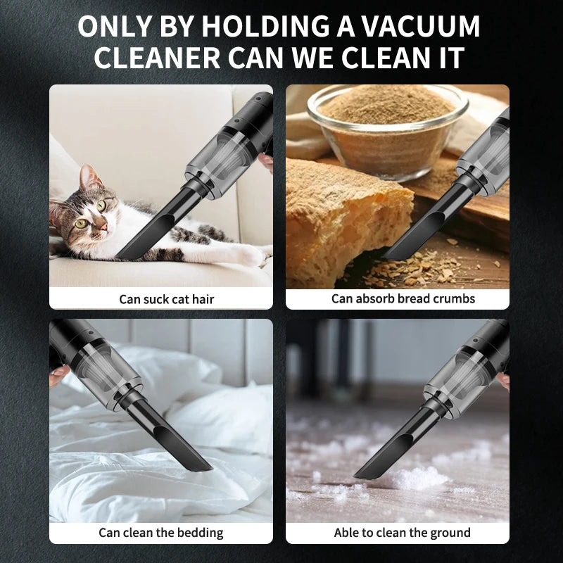 15000Pa Cordless Car Vacuum Cleaner