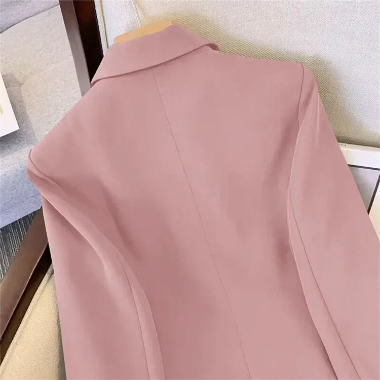 KStyle™ – Korean Slim Fit Blazer (Loose Fit, Temperament Ready, Spring/Fall Wear)