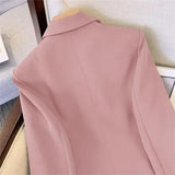 KStyle™ – Korean Slim Fit Blazer (Loose Fit, Temperament Ready, Spring/Fall Wear)