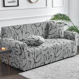 Flower Printed Elastic Sofa Cover