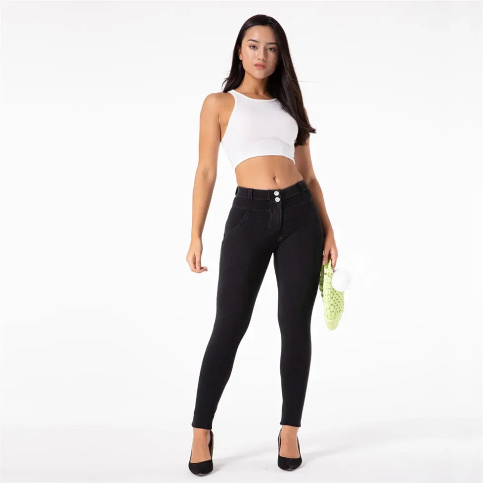 Women Butt Lift Stretch Skinny Jeans