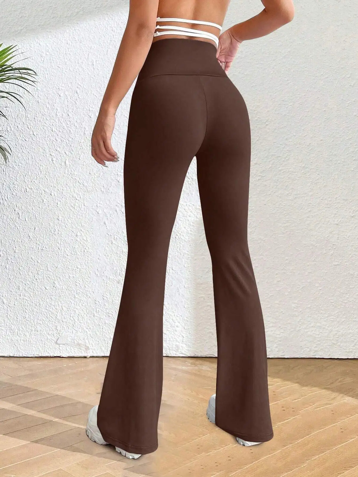 Women's High Waisted Flare Pants