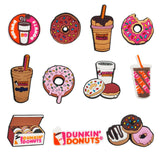 Women Food Cartoon Shoe Charms Cute Set