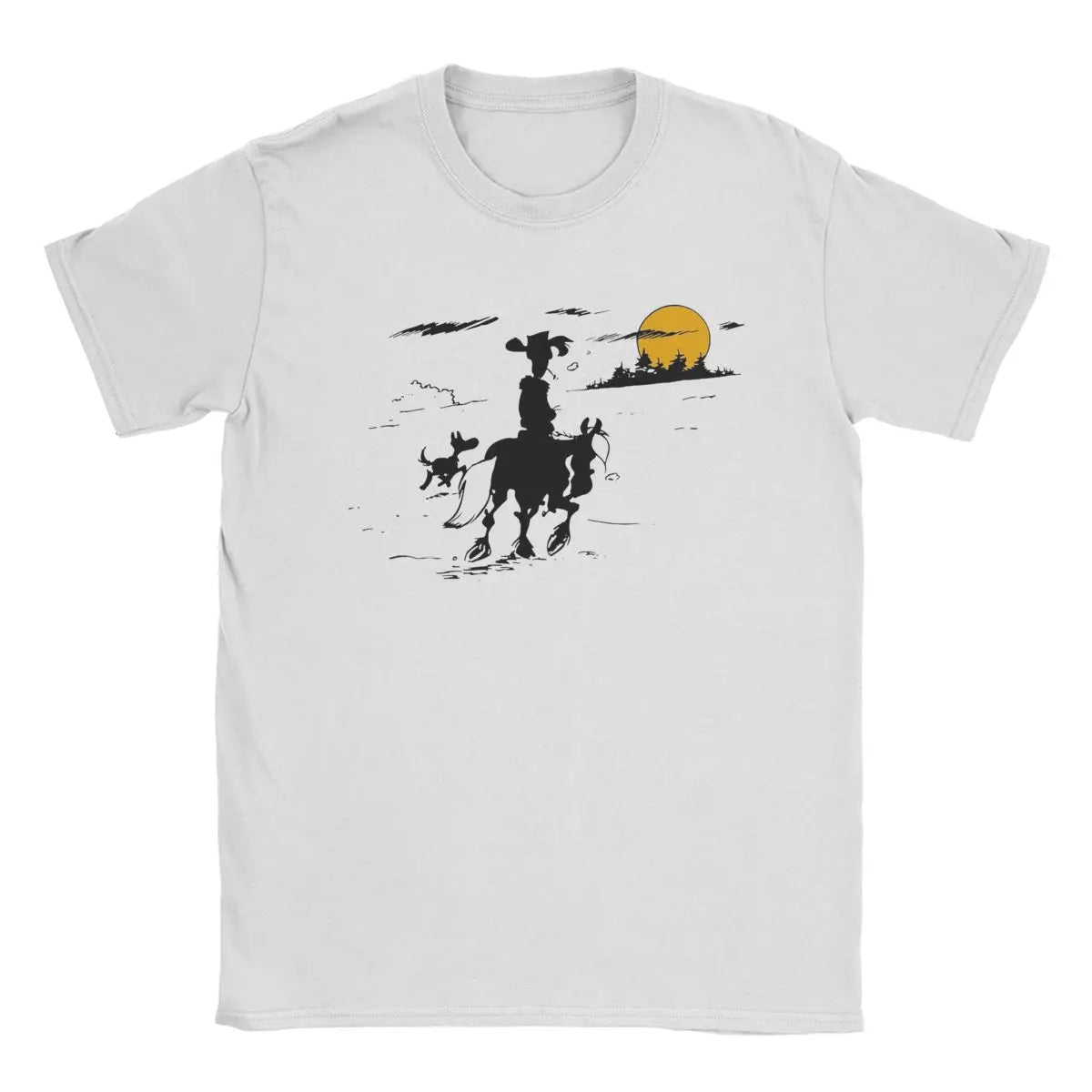 Lucky Luke Cartoon T-Shirt