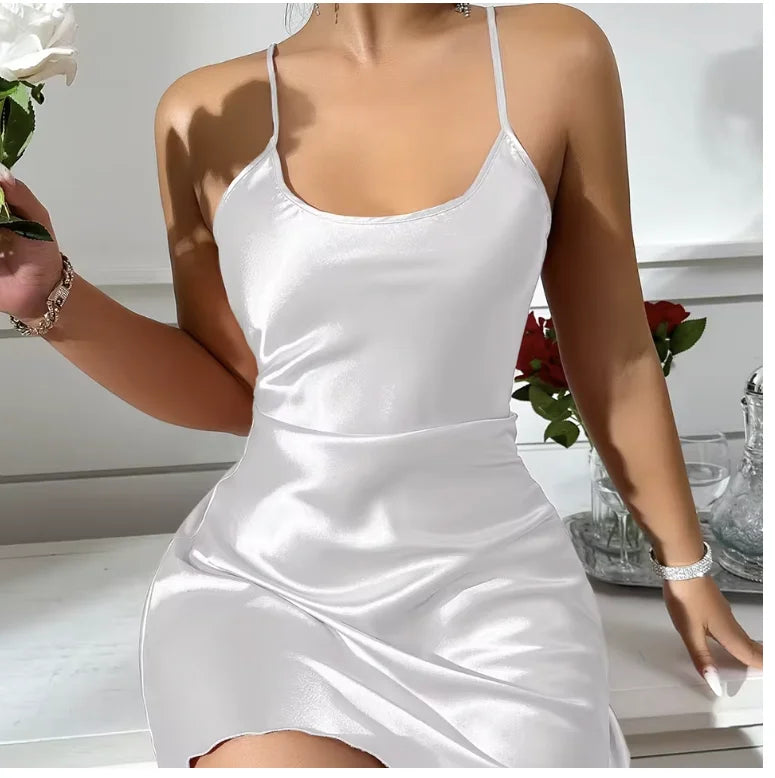 Scarlett Silk Slip Nightdress