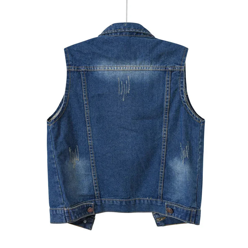 Women’s Blue Casual Denim Jacket