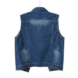 Women’s Blue Casual Denim Jacket