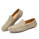 Men’s 2025 Luxury Suede Boat Loafers