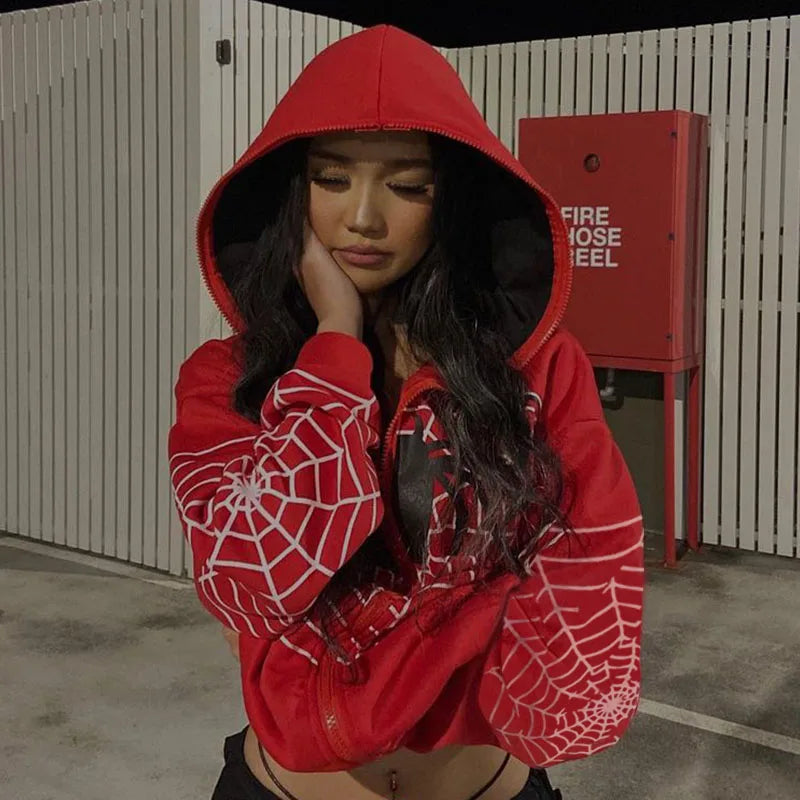 Rhinestone Skeleton Hoodie