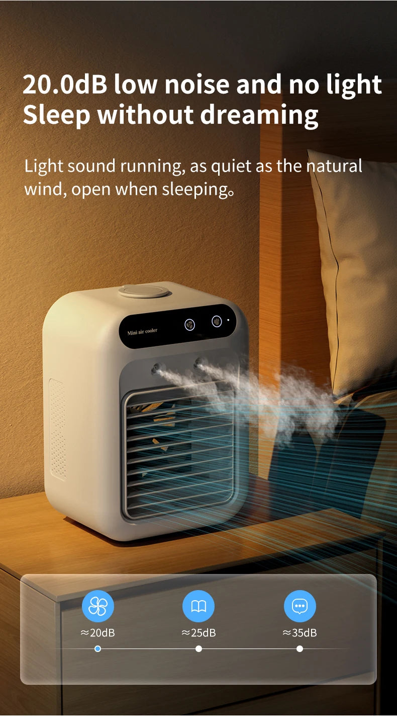 Portable Car Air Cooler Humidifier