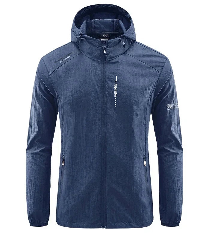 Men Ultra Light Quick Dry Hiking Jacket