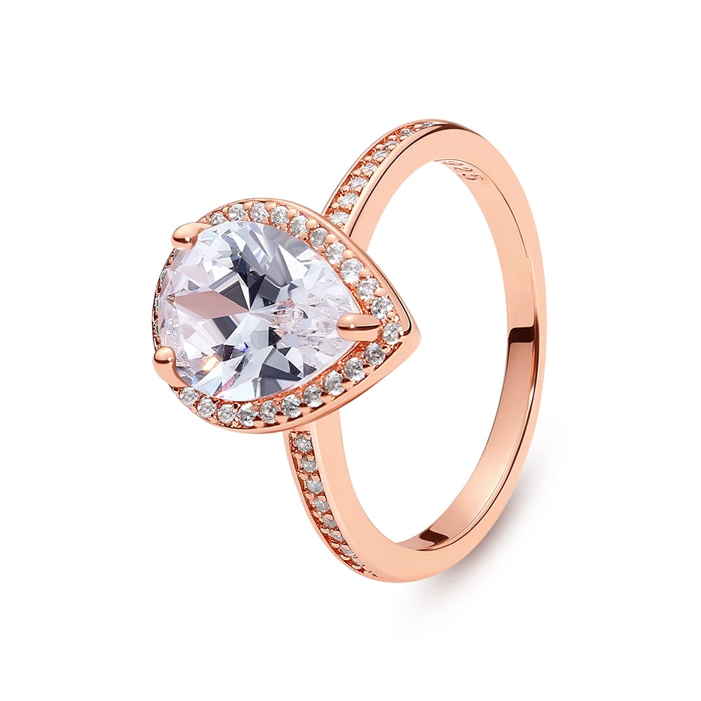 925 Sterling Silver Engagement Ring