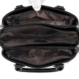 Triple Compartment Tote Bag