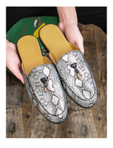 Men Leather Mules