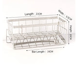 Stainless Steel Sink Storage Rack – Kitchen Sponge Organizer