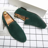 Men’s Suede Driving Mules