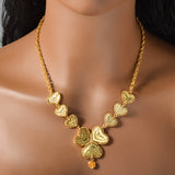 Dubai Gold Plated Arabic Jewelry Set