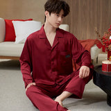 Couple Silk Pajama Set