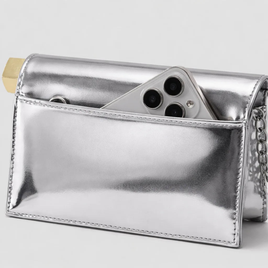 Elegant Leather Clutch Bag
