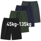 Men's Plus Size Casual Ice Silk Shorts 7XL–8XL Quick Dry