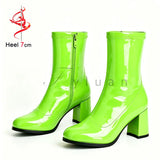Classic Block Heel Ankle Boots