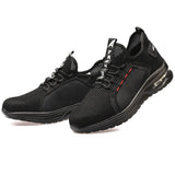 Women Safety Shoes Anti Smash Protective Sneakers