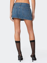 LowKeyMini™ – Y2K Low Rise Mini Skirt (Pockets, Sexy Vintage Fit)