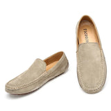 Men’s 2025 Luxury Suede Boat Loafers