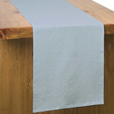 Cotton Sage Green Table Runner