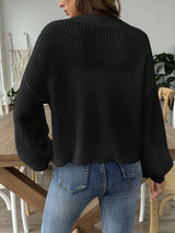 Women Short Knit Casual Cardigan
