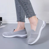 Knitted Lightweight Loafers – Breathable Platform 2025