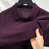 Men Cotton Breathable Polo Shirt
