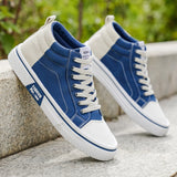 Men Mid-Top Canvas Shoes