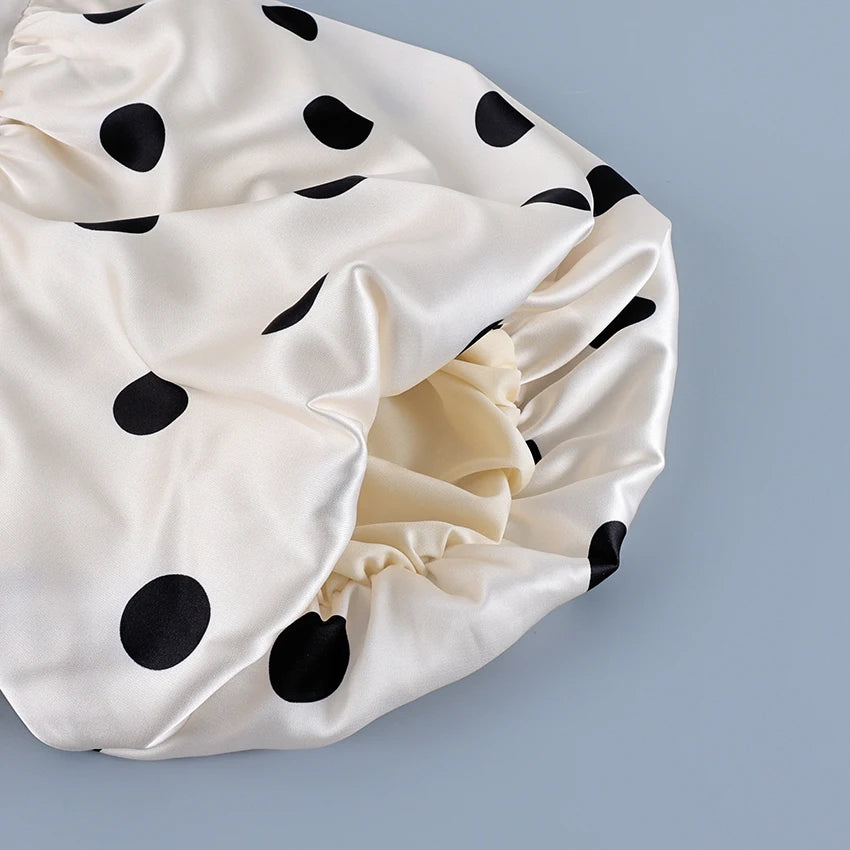 Bella Polka Dot Ruffle Blouse