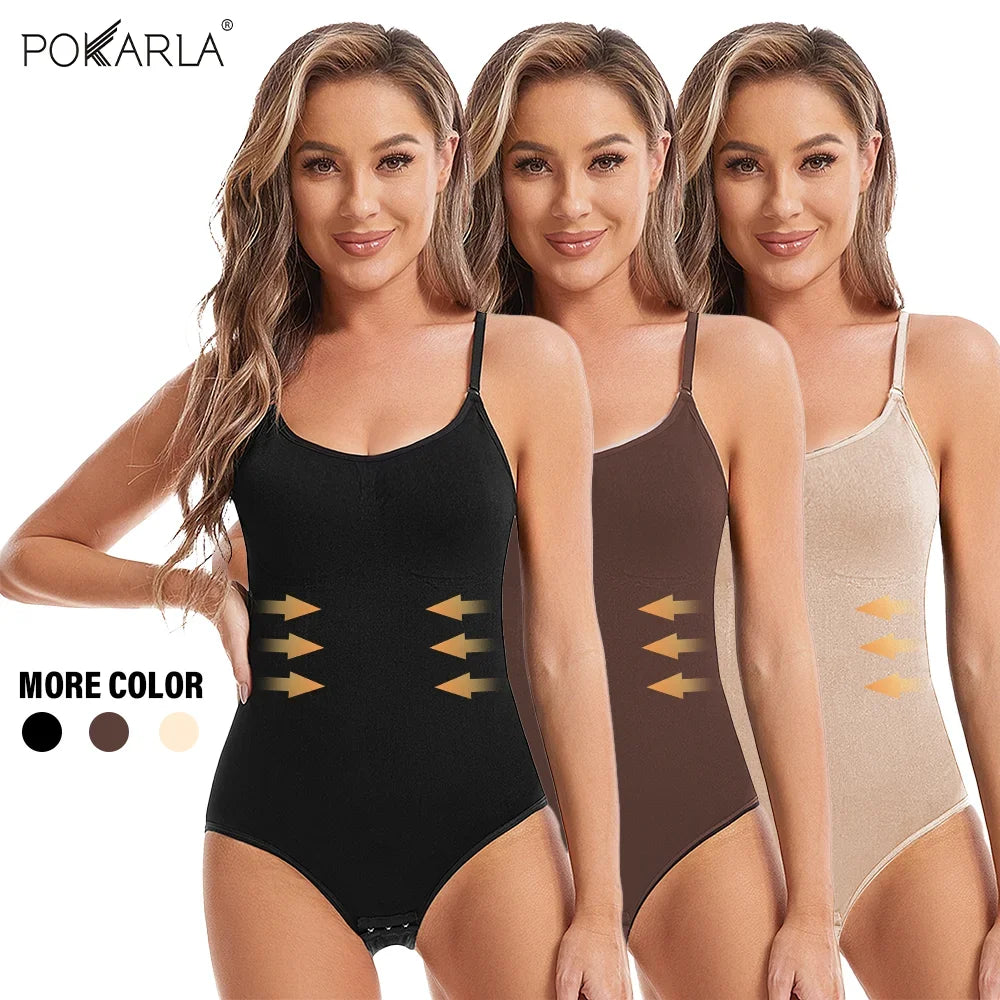 Women Open Crotch Slim Bodysuit