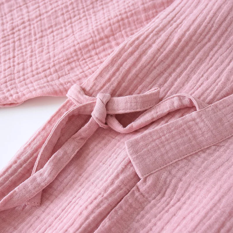 Women Cotton Japanese Kimono Pajama