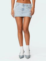 LowKeyMini™ – Y2K Low Rise Mini Skirt (Pockets, Sexy Vintage Fit)