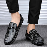 Men Suede Casual Driving Shoes