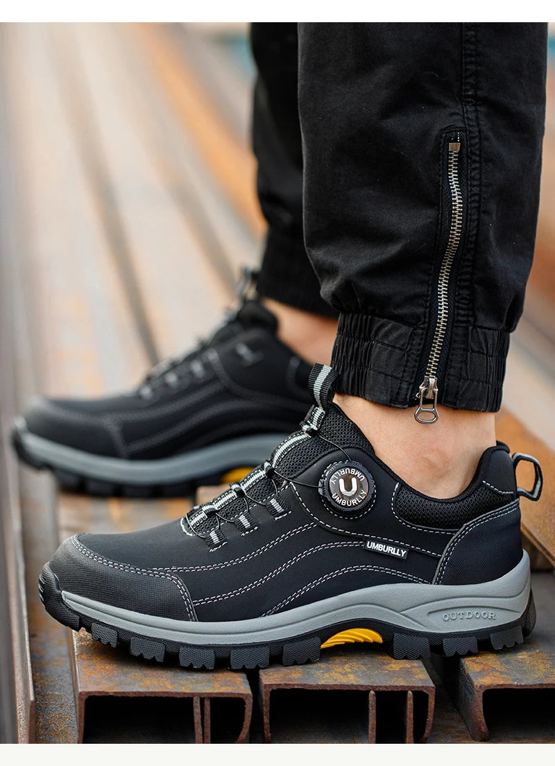 Men Smash Resistant Work Sneakers