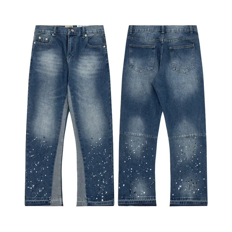 Retro Street Flare Jeans