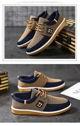 AeroStep™ Men’s Breathable Canvas Sneakers