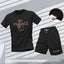 Men's Bear Print T-Shirt & Shorts Set