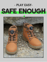 Men Waterproof Safety Work Boots