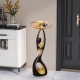 Abstract Sofa Side Table