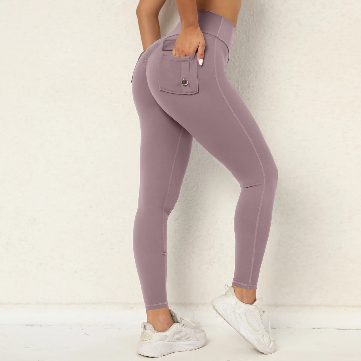High Waist Push-Up Women's Yoga Pants – Sexy Pocket Workout Leggings