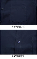Men Plus Size Work Shirt