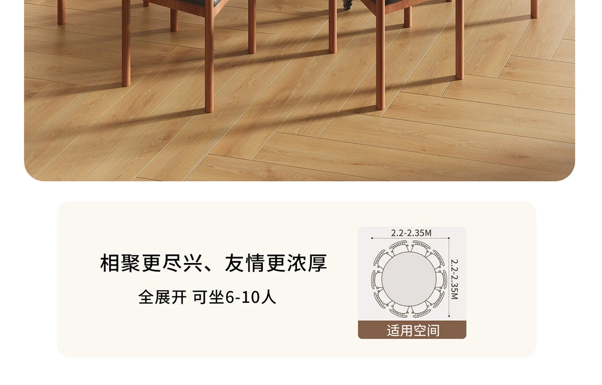 Round Foldable Dining Table