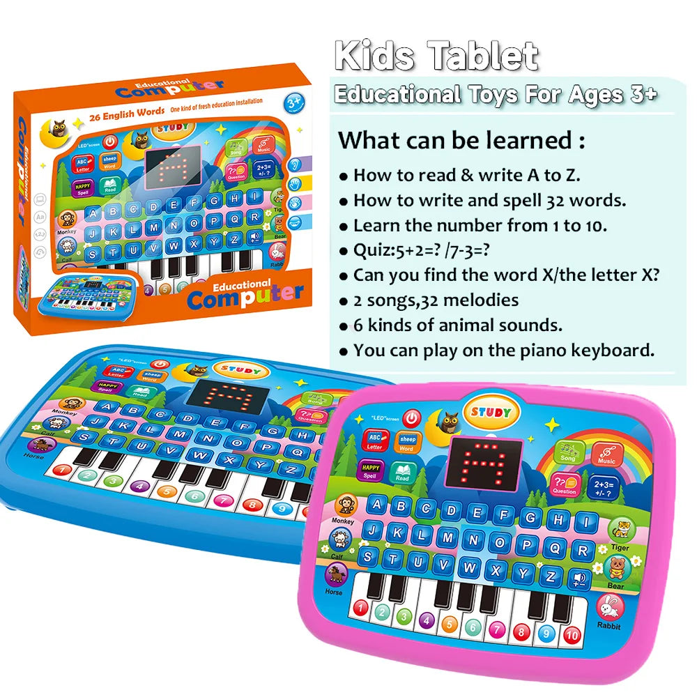 Kids Educational Learning Tablet Toy