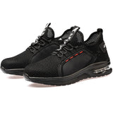 Women Safety Shoes Anti Smash Protective Sneakers